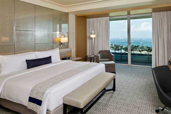 El famoso hotel 5 estrellas Marina Bay Sands